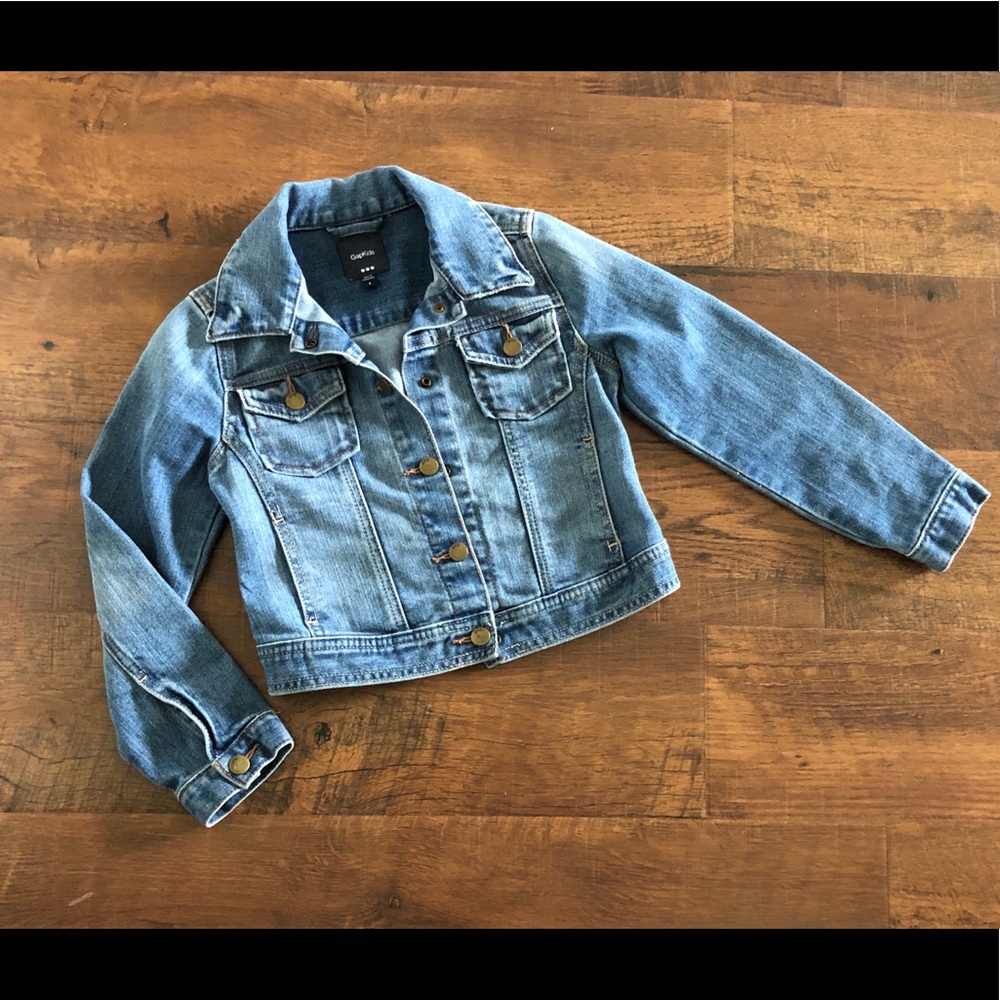 GAP kids denim jacket- girl